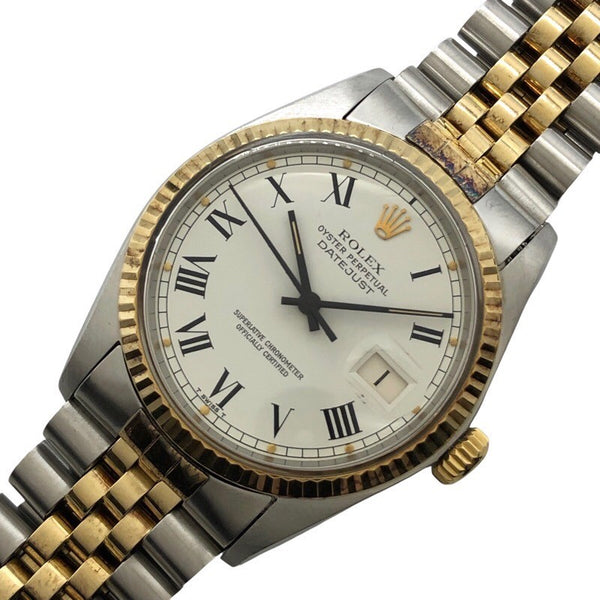ロレックス ROLEX デイトジャスト 16013 YG/SS メンズ 腕時計