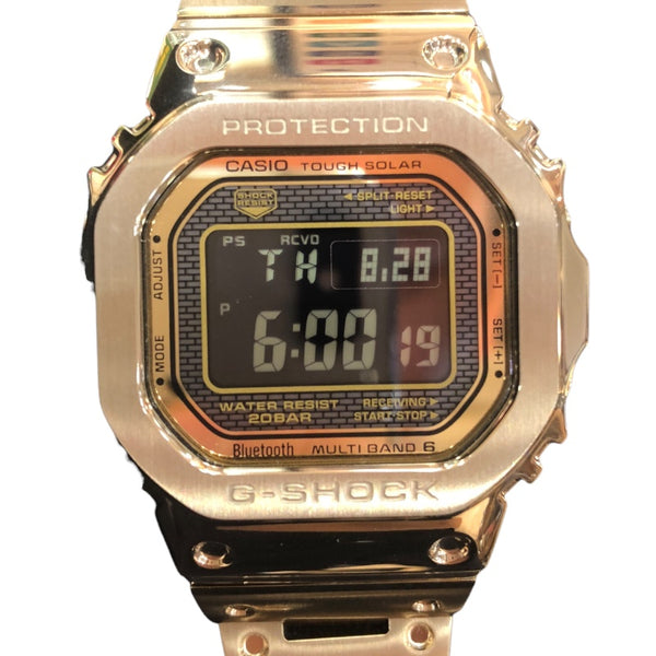 G-SHOCK GMW-B5000GD-9JF ゴールド腕時計 G-SHOCK （豪華おまけ有） Gショック 電波ソーラー メンズ