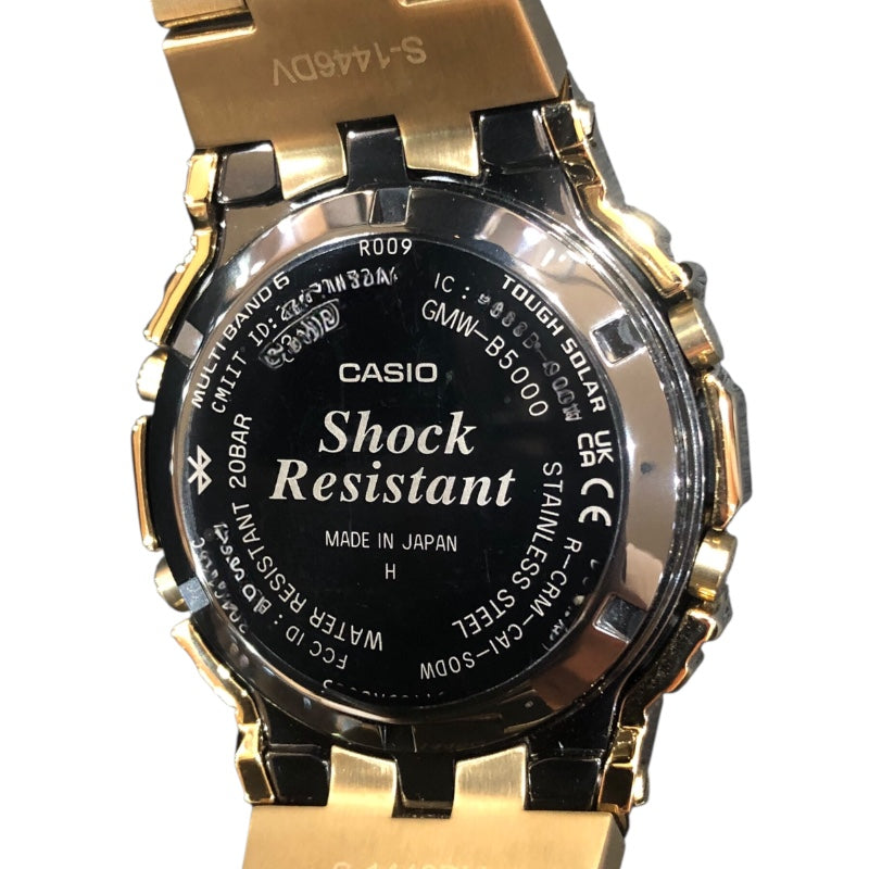 カシオ CASIO G-SHOCK GMW-B5000GD-9JF ブラック　ゴールド GP/SS メンズ 腕時計