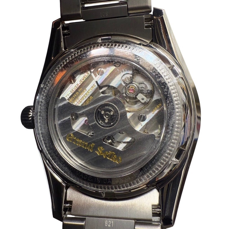 グランドセイコー　ヘリテージコレクション 62GS メカニカルハイビート36000 SBGH343 チタン メンズ 腕時計