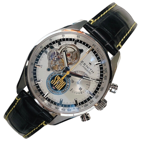 ゼニス ZENITH クロノマスター エルプリメロ SVRAエディション 03.20411.4061/07.C776 ステンレススチール メンズ 腕時計
