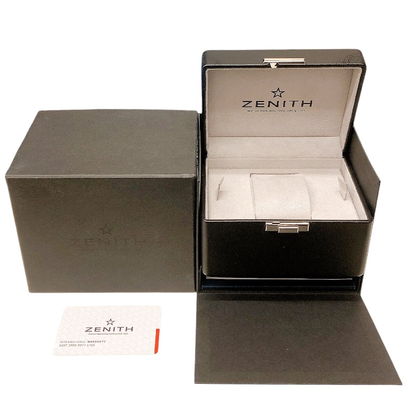 ゼニス ZENITH クロノマスター エルプリメロ SVRAエディション 03.20411.4061/07.C776 ステンレススチール メンズ 腕時計