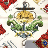 エルメス HERMES カレ90　PAVOIS マルチカラー シルク レディース スカーフ