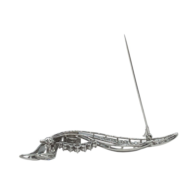 ミキモト MIKIMOTO ブローチ K18WG ジュエリー | 中古ブランド