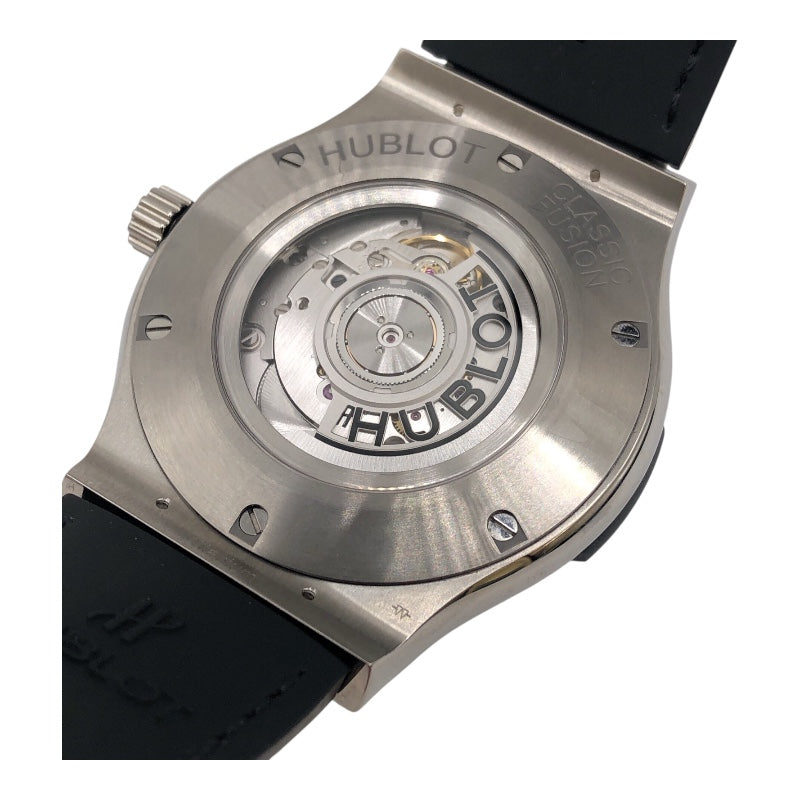 ウブロ HUBLOT クラシックフュージョン チタニウム　 511.NX.1171.LR チタン メンズ 腕時計