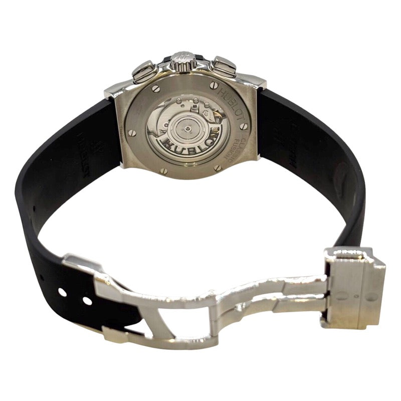 ウブロ HUBLOT クラシックフュージョン クロノグラフ チタニウム 641.NX.1171.RX ブラック チタン 自動巻き メンズ 腕時計