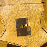 エルメス HERMES バーキン30 〇Y刻 イエロー　ゴールド金具 エプソン レディース ハンドバッグ