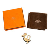 エルメス HERMES カデナ　ペリカン シルバー メタル アクセサリー