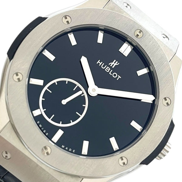 ウブロ HUBLOT クラシックフュージョン チタニウム クラシコ ウルトラシン 545.NX.1270.LR チタン メンズ 腕時計