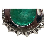 エメラルド ネックレス プラチナ エメラルド PT900/エメラルド/ダイヤ エメラルド ジュエリー