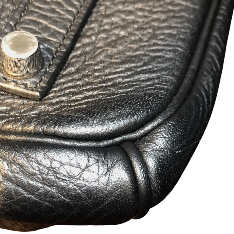 エルメス HERMES バーキン35 □P刻 ブラック・SV金具 トリヨン メンズ ハンドバッグ