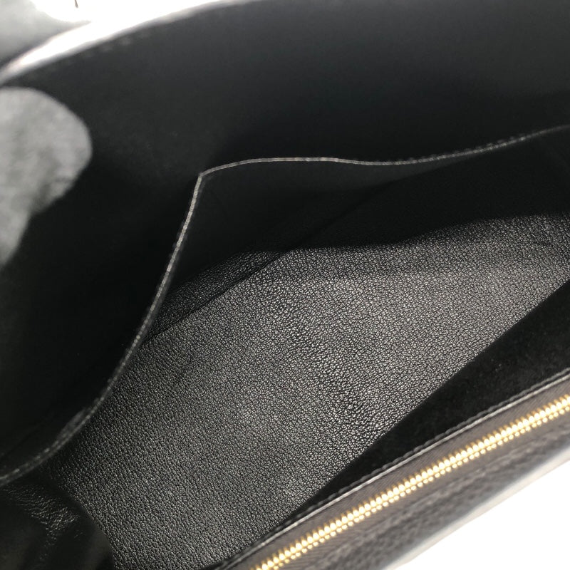 エルメス HERMES ケリー28　タッチ Ｚ刻 ブラック　ゴールド金具 トゴ・ポロサス レディース ハンドバッグ