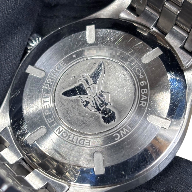 インターナショナルウォッチカンパニー IWC マーク18 プティプランス IW327016 ブルー SS メンズ 腕時計