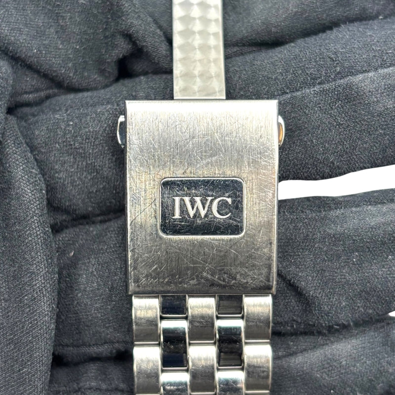 インターナショナルウォッチカンパニー IWC マーク18 プティプランス IW327016 ブルー SS メンズ 腕時計