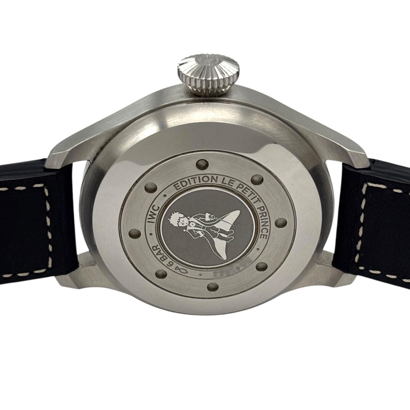 インターナショナルウォッチカンパニー IWC ビックパイロット ウォッチ プティプランス IW500916 ブルー SS/純正ベルト/純正バックル メンズ 腕時計