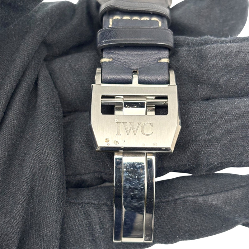 インターナショナルウォッチカンパニー IWC ビックパイロット ウォッチ プティプランス IW500916 ブルー SS/純正ベルト/純正バックル メンズ 腕時計
