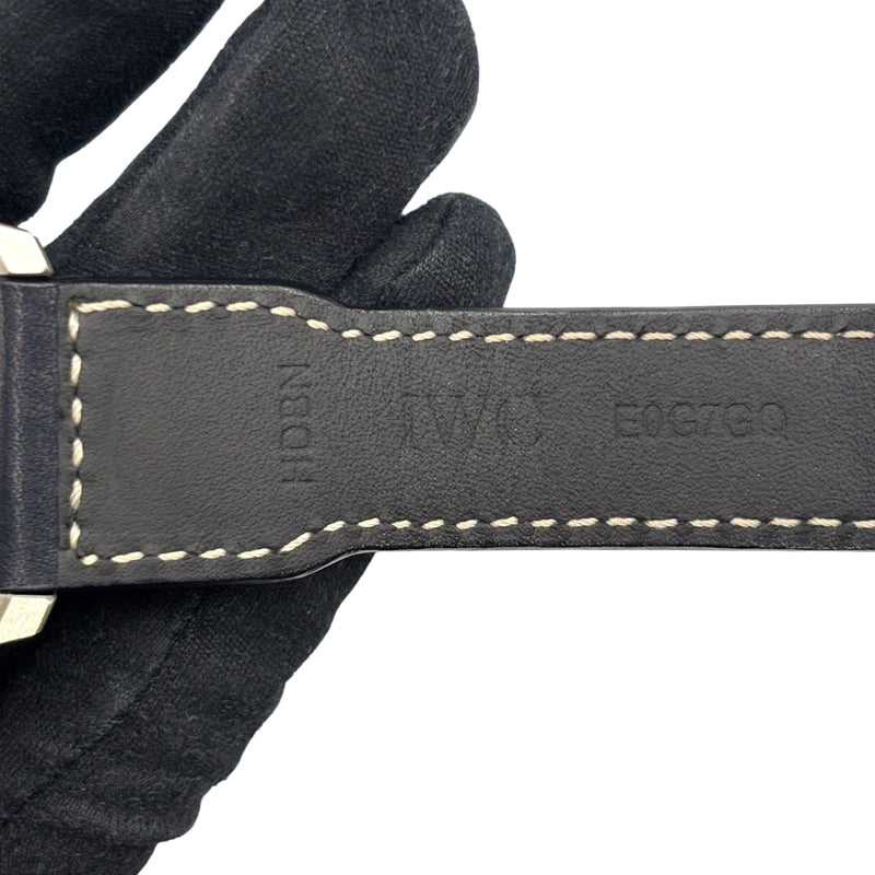 インターナショナルウォッチカンパニー IWC ビックパイロット ウォッチ プティプランス IW500916 ブルー SS/純正ベルト/純正バックル メンズ 腕時計