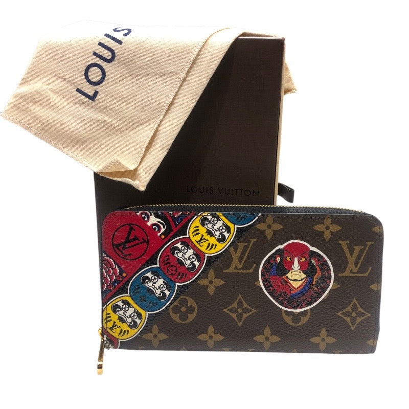 希少 ルイヴィトン 山本寛斎 コラボ ジッピーウォレット モノグラム pvc ルイ・ヴィトン LOUIS VUITTON ジッピーウォレット 山本寛斎