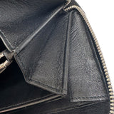 バレンシアガ BALENCIAGA エブリデイ　ロングジップウォレット ブラック レザー ユニセックス 長財布