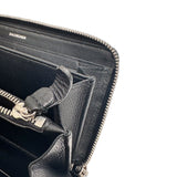 バレンシアガ BALENCIAGA エブリデイ　ロングジップウォレット ブラック レザー ユニセックス 長財布