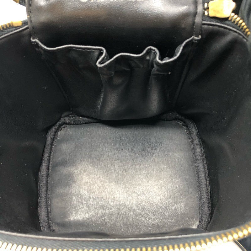 シャネル CHANEL ココマーク　バニティバッグ A01998 ブラック/ゴールド金具 牛革 キャビア レディース ハンドバッグ