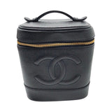 シャネル CHANEL ココマーク　バニティバッグ A01998 ブラック/ゴールド金具 牛革 キャビア レディース ハンドバッグ