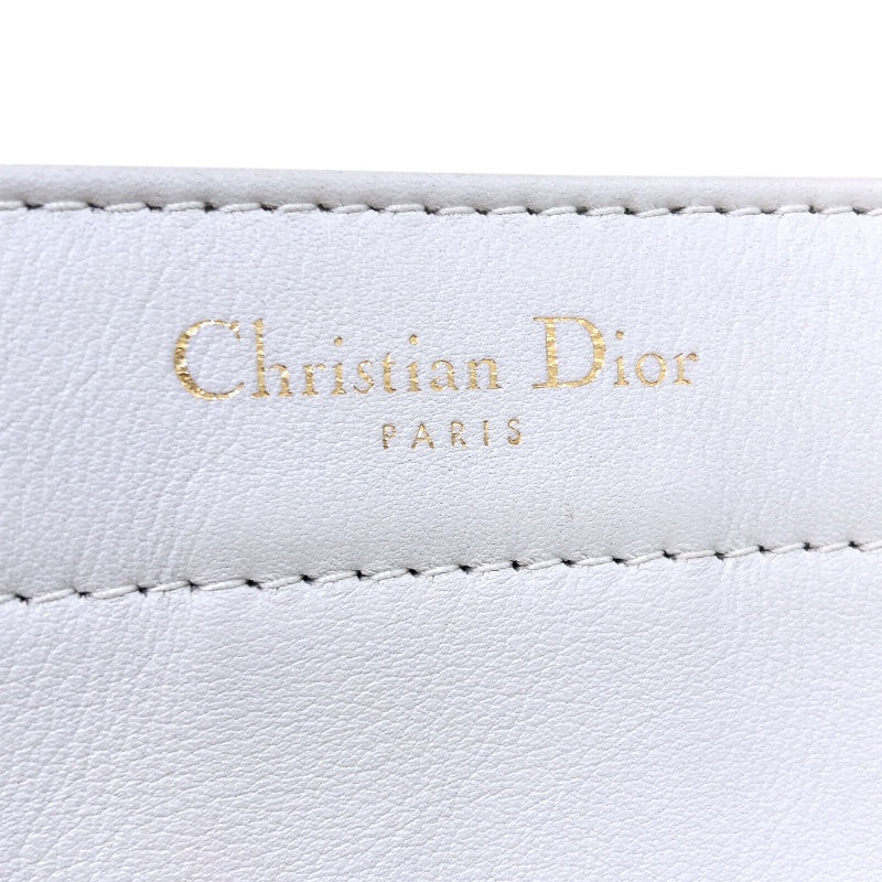 クリスチャン・ディオール Christian Dior ブックトート ラージ M1286 ホワイト レザー ユニセックス トートバッグ