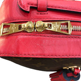 ルイ・ヴィトン LOUIS VUITTON サントンジュ M43556 レッド/ゴールド金具 モノグラム レディース ショルダーバッグ