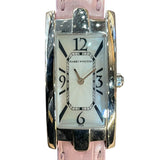 ハリーウィンストン HARRY WINSTON アヴェニューC ホワイトシェル 330LQW K18WG クオーツ レディース 腕時計