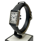 カルティエ Cartier タンクマストSM WSTA0042 アイボリー SS/レザー レディース 腕時計