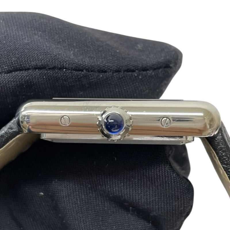 カルティエ Cartier タンクマストSM WSTA0042 アイボリー SS/レザー レディース 腕時計