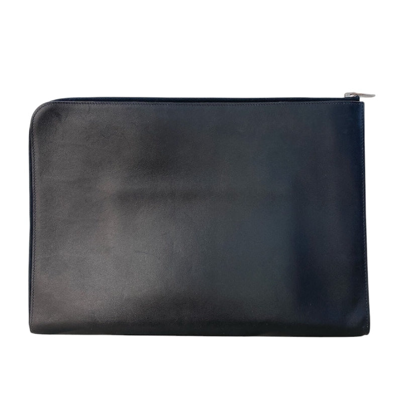 エルメス HERMES リディ クラッチバッグ ボックスカーフ ブラック HERMES - 良品 HERMES エルメス リディ 2WAY ボックスカーフ