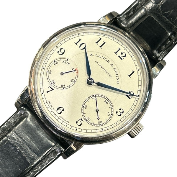 ランゲ＆ゾーネ A.LANGE&SOHNE 1815 アップ/ダウン 234.026 K18ホワイトゴールド／革 メンズ 腕時計