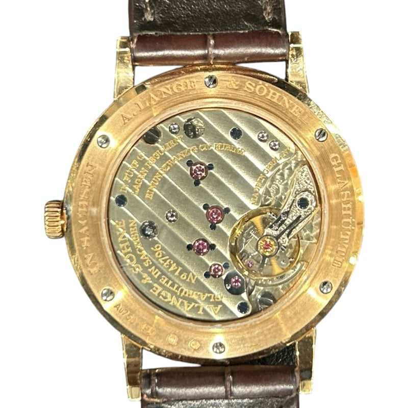 ランゲ＆ゾーネ A.LANGE&SOHNE サクソニア LSLS2194AD K18ピンク