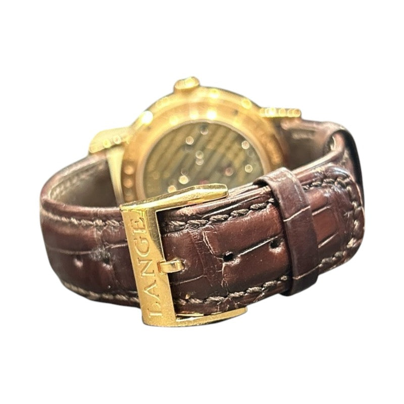 ランゲ＆ゾーネ A.LANGE&SOHNE サクソニア LSLS2194AD K18ピンク
