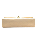 シャネル CHANEL マトラッセ25 A01112 ベージュ　ゴールド金具 キャビアスキン レディース ショルダーバッグ