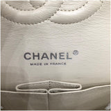 シャネル CHANEL マトラッセ２５ クリーム レザー キャビアスキン ユニセックス ショルダーバッグ
