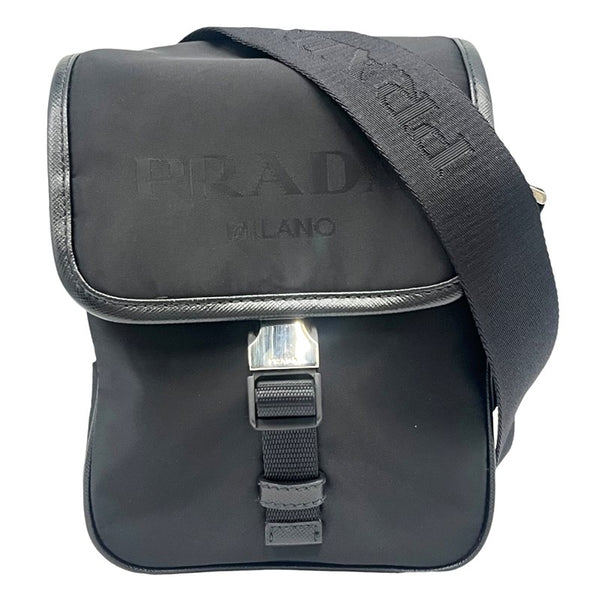 プラダ PRADA Re-Nylon・サフィアーノショルダーバッグ 2VD028 ナイロン・サフィアーノ レディース ショルダーバッグ