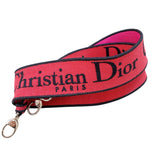 クリスチャン・ディオール Christian Dior レディディライト ミディアム M0565 レッド ジャガード レディース ハンドバッグ