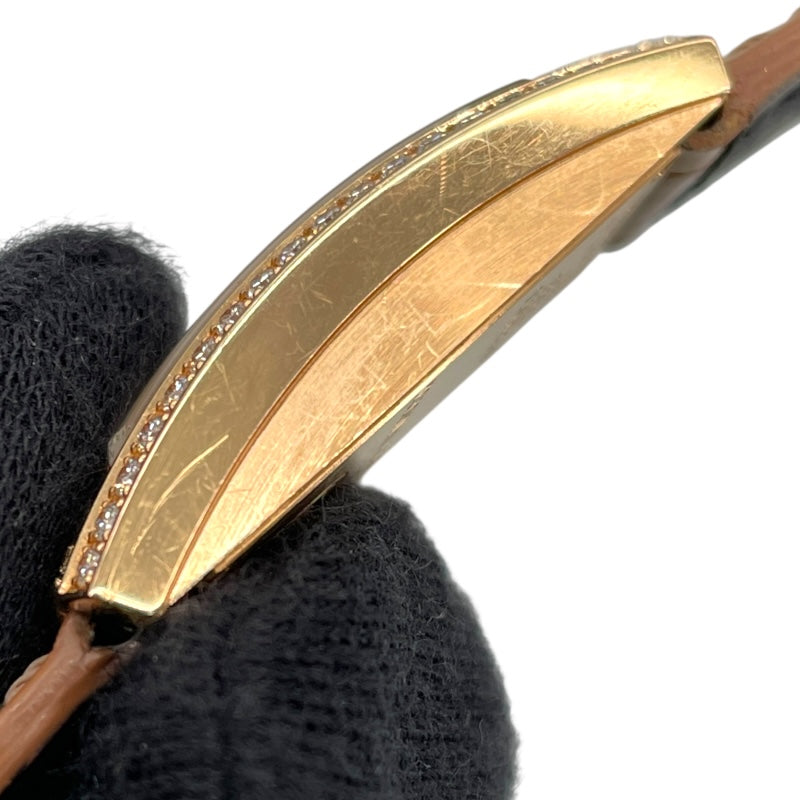 ハリーウィンストン HARRY WINSTON アヴェニューC ミニ AVCQHM16RR001 シルバー K18PG クオーツ レディース 腕時計