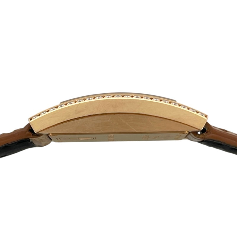 ハリーウィンストン HARRY WINSTON アヴェニューC ミニ AVCQHM16RR001 シルバー K18PG クオーツ レディース 腕時計