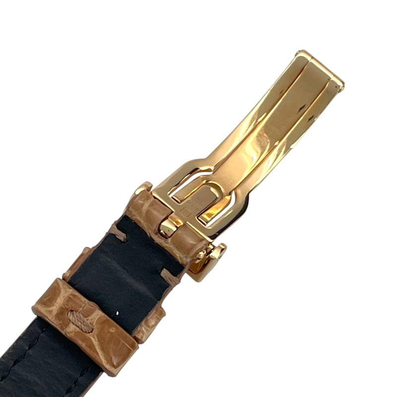 ハリーウィンストン HARRY WINSTON アヴェニューC ミニ AVCQHM16RR001 シルバー K18PG クオーツ レディース 腕時計