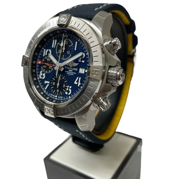 ブライトリング BREITLING アベンジャー　クロノグラフ　GMT45 A24315101C1X1 ステンレススチール メンズ 腕時計