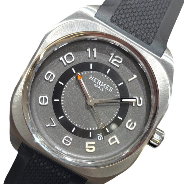 エルメス HERMES H08 42MM SP1.741 チタン メンズ 腕時計