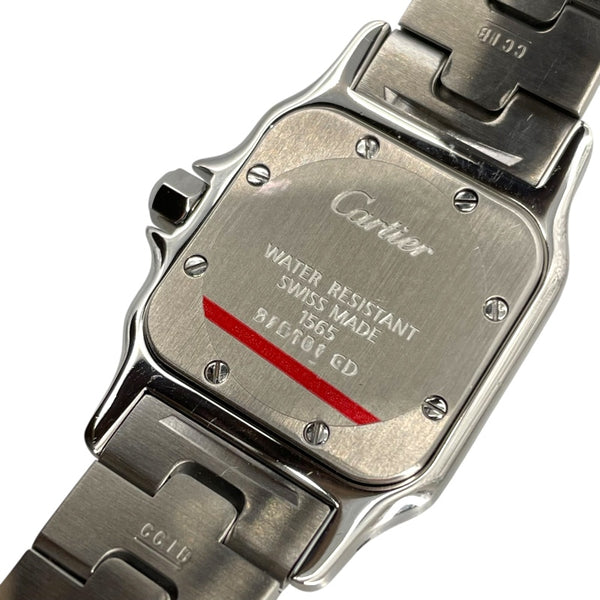 カルティエ Cartier サントスガルべSM ローマン SS クオーツ レディース 腕時計