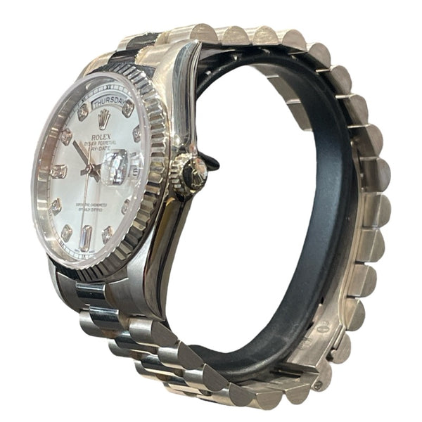 ロレックス ROLEX デイデイト 18239A K18ホワイトゴールド 自動巻き メンズ 腕時計