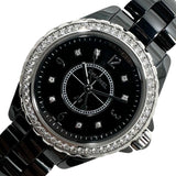 シャネル CHANEL J12 33MM H3108 ブラック セラミック クオーツ レディース 腕時計
