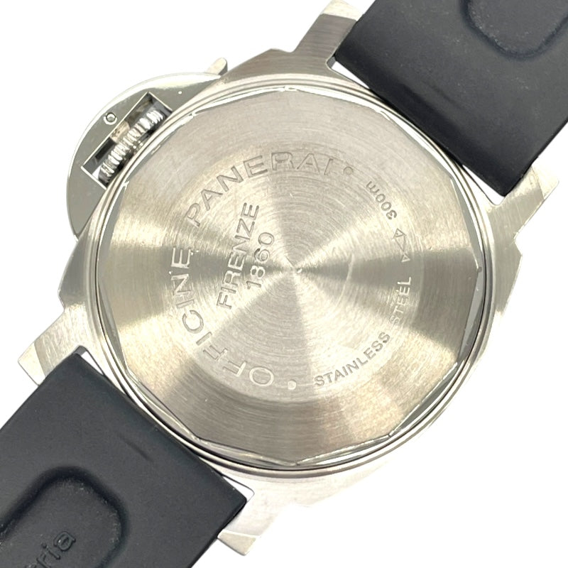 パネライ PANERAI ルミノール パワーリザーブ PAM ブラック SS メンズ 腕時計