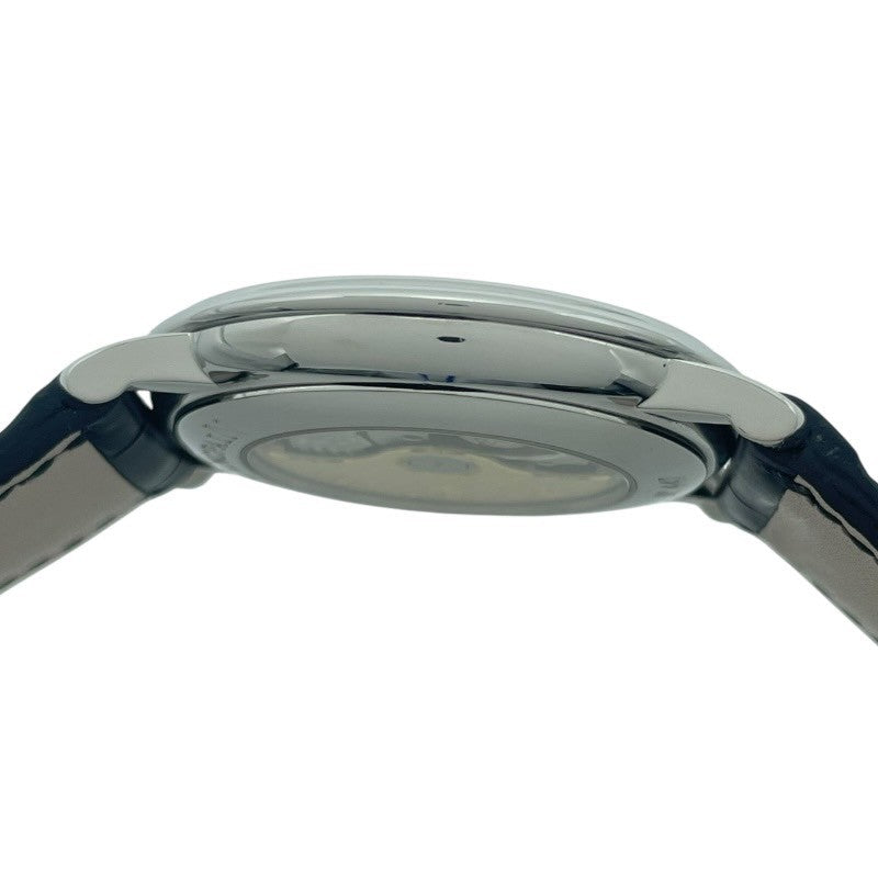 ブランパン BLANCPAIN ヴィルレ ウルトラスリム 6651-112755B ホワイト SS/革ベルト 自動巻き メンズ 腕時計
