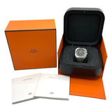 エルメス HERMES H08 SP1.741(W049427WW00) グレー チタン 自動巻き メンズ 腕時計